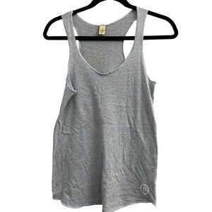 Pure Barre Heather Blue Tank Top sz M super soft athletic workout yoga Pilates